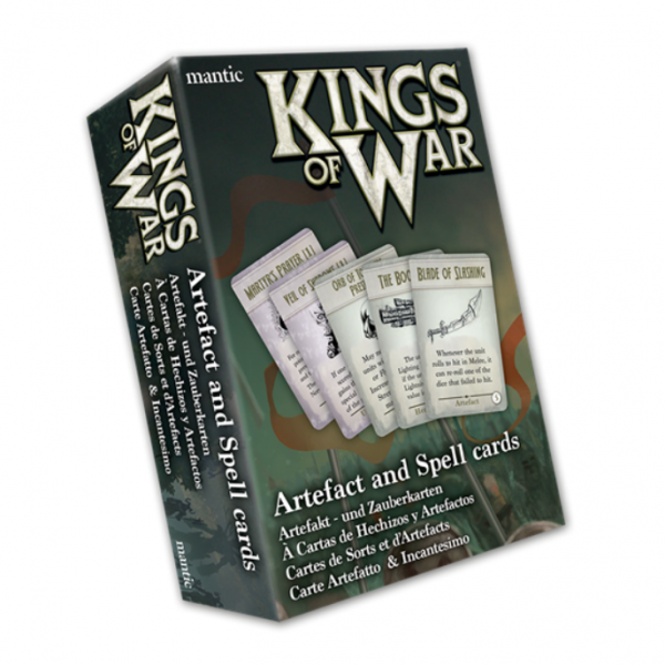 Kings of War 3rd Edition: Spell & Artefact Cards (2023)