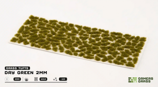 Gamer's Grass: Dry Green 2mm (2024)