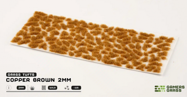 Gamer's Grass: Copper Brown 2mm (2024)