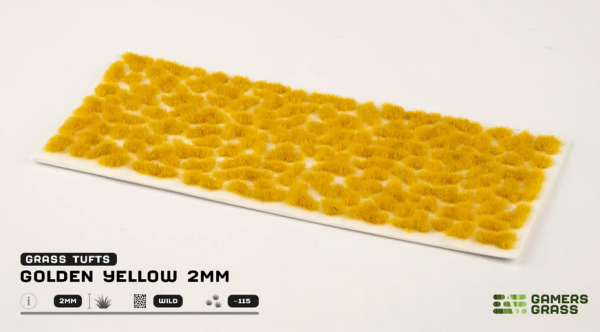 Gamer's Grass: Golden Yellow 2mm (2024)