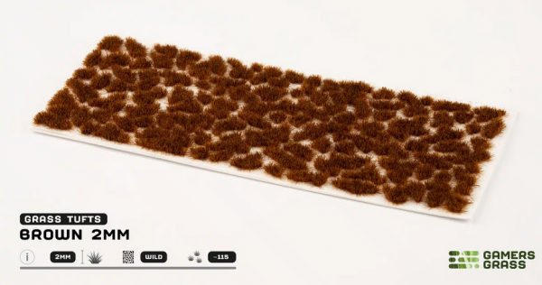Gamer's Grass: Brown 2mm (2024)