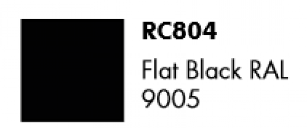AK-Interactive: Real Colors Lacquer Standard - Flat Black RAL 9005 (17mL)