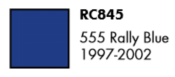 AK-Interactive: Real Colors Lacquer Civil - 555 Rally Blue 1997-2002 (17mL)