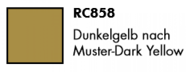 AK-Interactive: Real Colors Lacquer Military - Dunkelgelb nach Muster-Dark Yellow (17mL)