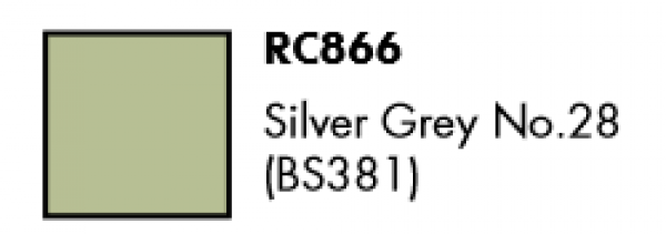 AK-Interactive: Real Colors Lacquer Military - Silver Grey No.28 (BS381) (17mL)