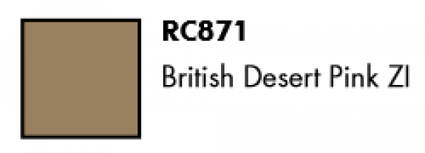 AK-Interactive: Real Colors Lacquer Military - British Desert Pink ZI (17mL)