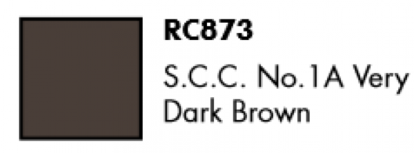 AK-Interactive: Real Colors Lacquer Military - S.C.C. No.1A Very Dark Brown (17mL)