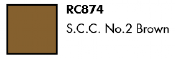 AK-Interactive: Real Colors Lacquer Military - S.C.C. No.2 Brown (17mL)