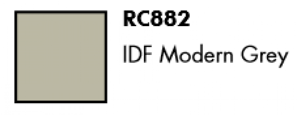 AK-Interactive: Real Colors Lacquer Military - IDF Modern Grey (17mL)
