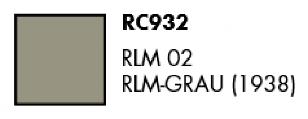 AK-Interactive: Real Colors Lacquer Military - RLM 02 RLM-GRAU (1938) (17mL)
