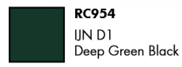 AK-Interactive: Real Colors Lacquer Military - IJN D1 Deep Green Black (17mL)