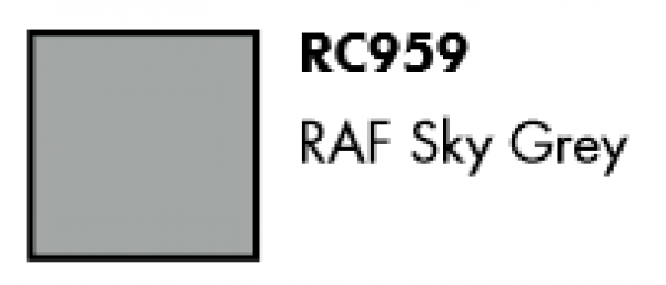 AK-Interactive: Real Colors Lacquer Military - RAF Sky Grey (17mL)