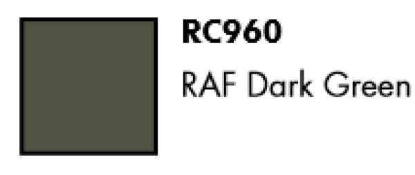 AK-Interactive: Real Colors Lacquer Military - RAF Dark Green (17mL)