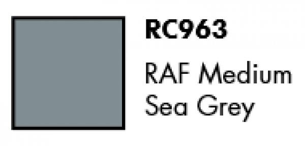 AK-Interactive: Real Colors Lacquer Military - RAF Medium Sea Grey (17mL)