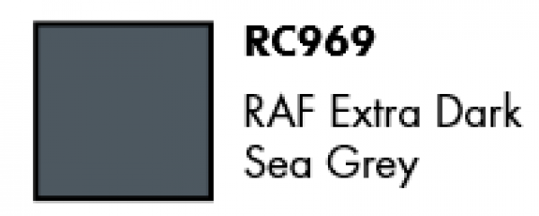 AK-Interactive: Real Colors Lacquer Military - RAF Extra Dark Sea Grey (17mL)