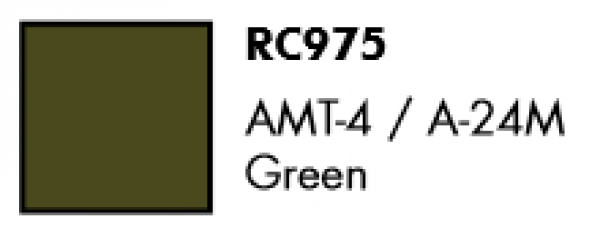 AK-Interactive: Real Colors Lacquer Military - AMT-4 / A-24M Green (17mL)