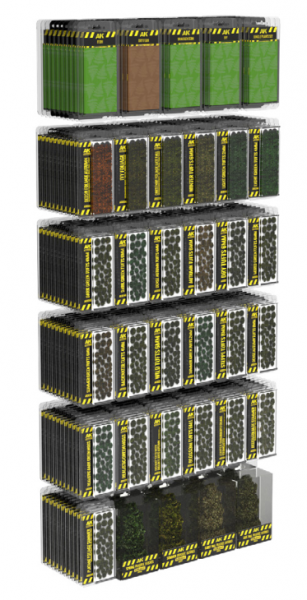 AK-Interactive: Realistic Plants and Tufts Module (for AKEXP0013 Rack)