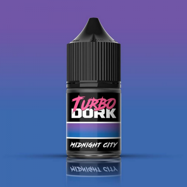 Turbo Dork Paints: Zenishifts Acrylic Paint - Midnight City (22ml)