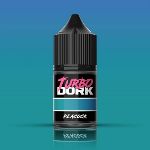 Turbo Dork Paints: Turboshifts Acrylic Paint - Peacock (22ml)