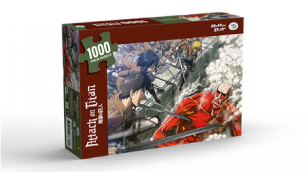 Officially Licensed Jigsaw Puzzle: Attack on Titan (1000 piece puzzle)