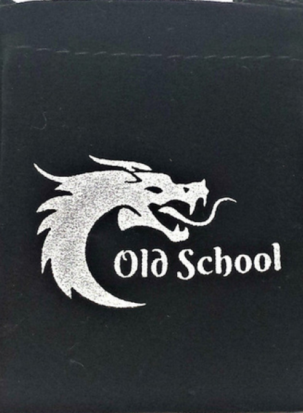 Old School Dice: Small Dice Bag w/ Logo