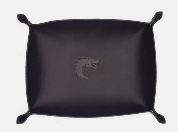 Old School Dice: Ultimate Rolling Tray - Black