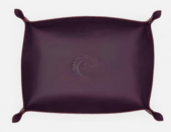 Old School Dice: Ultimate Rolling Tray - Purple