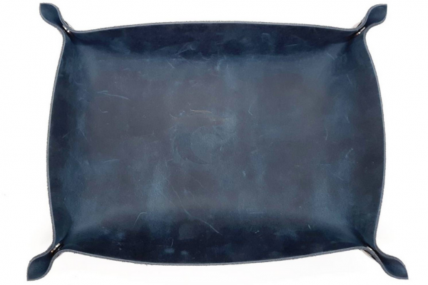 Old School Dice: Ultimate Rolling Tray - Blue