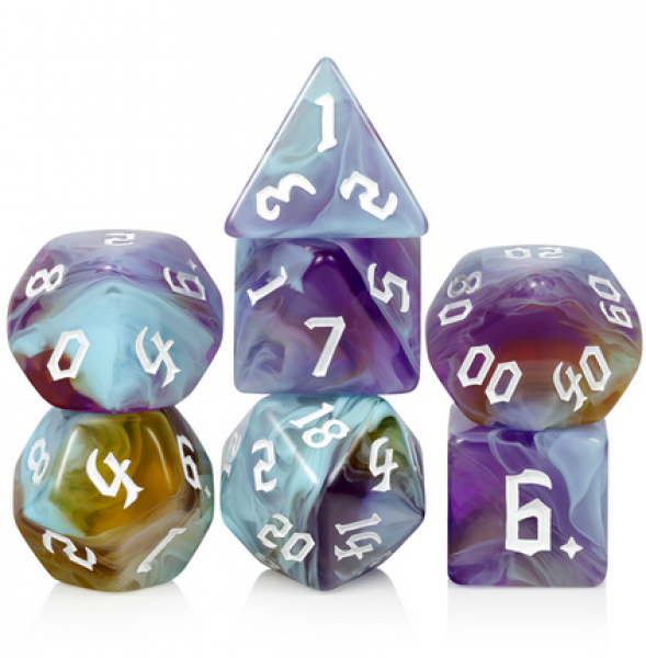 Dice Habit Acrylic Dice Set: Summer of '69 (7pcs)