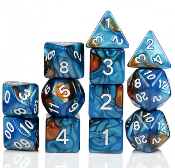 Dice Habit Acrylic Dice Set: Betta (12pcs)