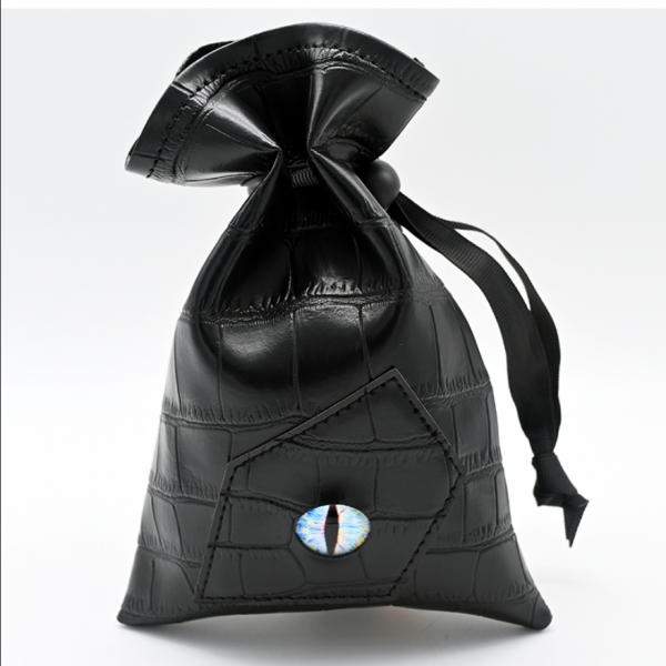 Dice Habit: Dragon Eye Dice Bag - Water