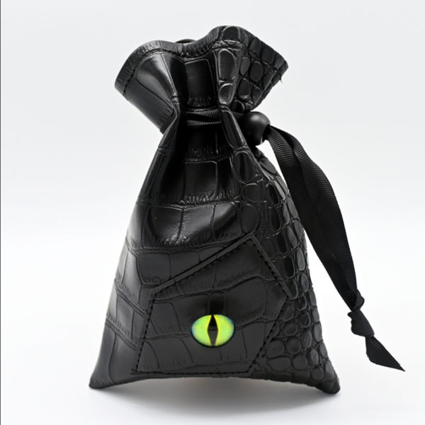 Dice Habit: Dragon Eye Dice Bag - Radioactive