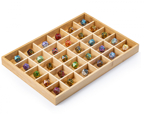 Dice Habit: d20 Metal & Enamel Dice Assortment (30pcs)