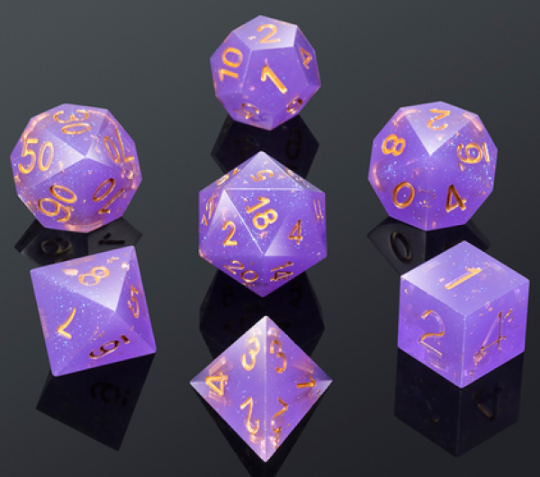 Dice Habit: Sharp Edge Dice Set - Wizard (7pcs)