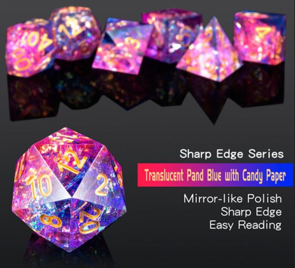 Dice Habit: Sharp Edge Dice Set - Orion (7pcs)