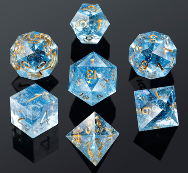Dice Habit: Sharp Edge Dice Set - Constellation (7pcs)