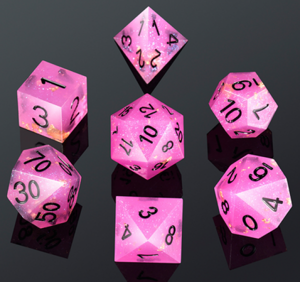Dice Habit: Sharp Edge Dice Set - Cosmopolitan (7pcs)
