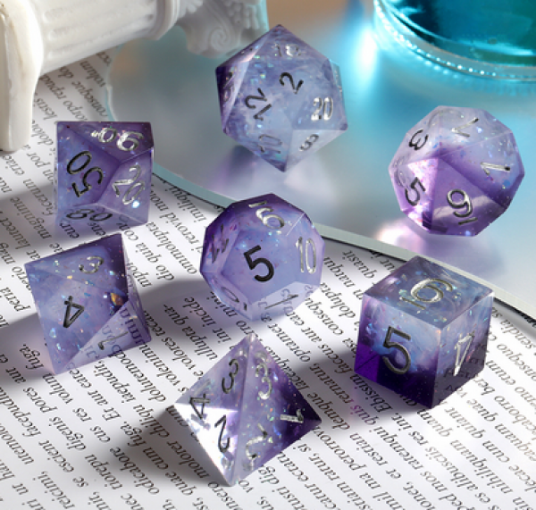 Dice Habit: Sharp Edge Dice Set - Dreams (7pcs)
