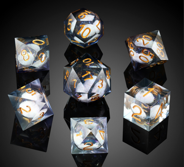 Dice Habit: Liquid Core Dice Set - Deep Space (7pcs)