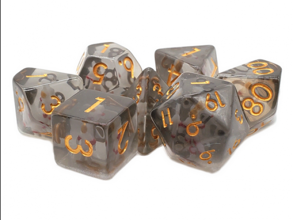 Old School RPG Dice Set: Infused Astronaut (7)