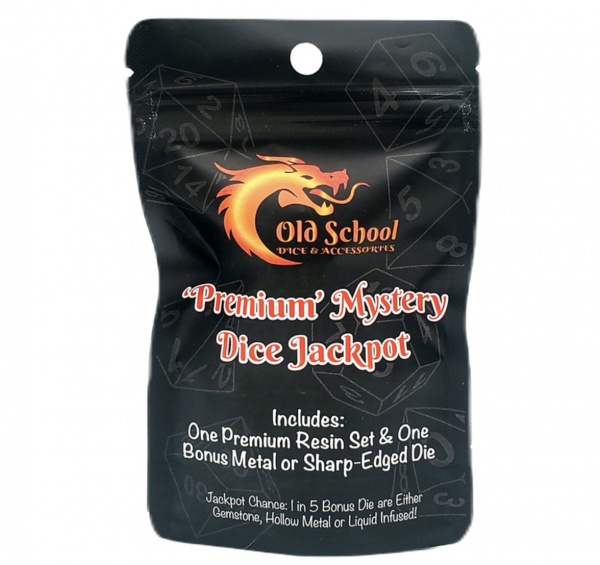 Old School RPG Dice Set: Mystery Dice Jackpot Premium