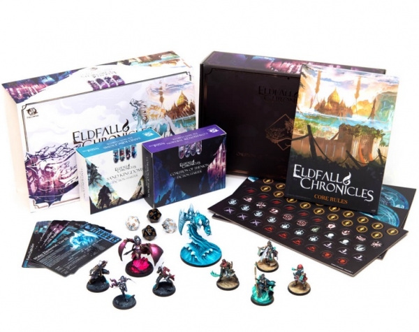 Eldfall Chronicles: Two Player Starter Set - Coalition of Thenion vs Sand Kingdoms