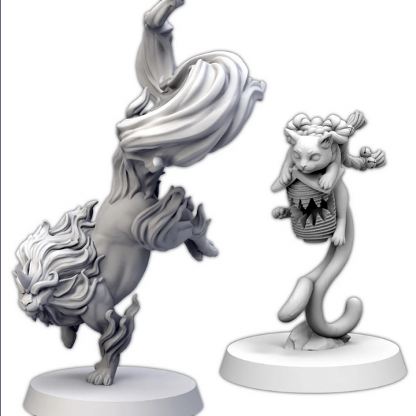 Eldfall Chronicles: Nekomata & Komainu