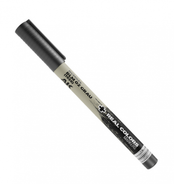 AK-Interactive: Real Color Acrylic Paint Marker -  RLM02 Grau (1938)