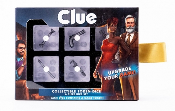 Inclusion Dice: Clue 22mm Oversized Dice Set - Weapon Tokens