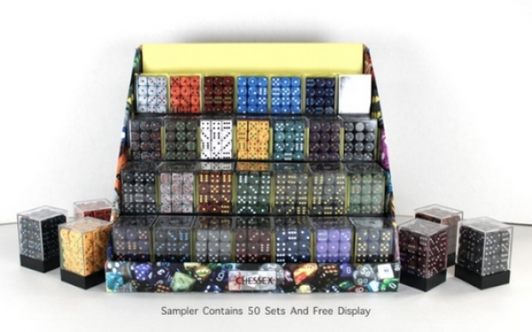 Chessex Dice Sets: Box of 50 Speckled 12mm Dice Blocks [Retail Only]