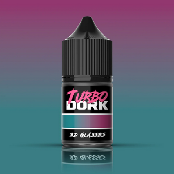 Turbo Dork Paints: Turboshifts Acrylic Paint - 3D Glasses (22ml)