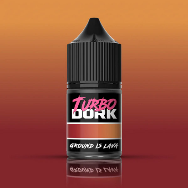 Turbo Dork Paints: Turboshifts Acrylic Paint - Ground Is Lava (22ml)