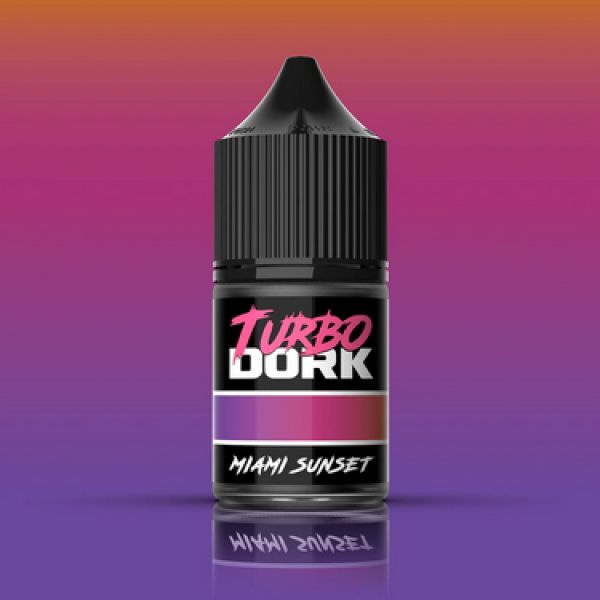 Turbo Dork Paints: Turboshifts Acrylic Paint - Miami Sunset (22ml)