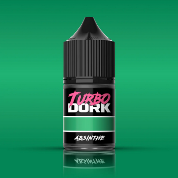 Turbo Dork Paints: Metallics Acrylic Paint - Absinthe (22ml)